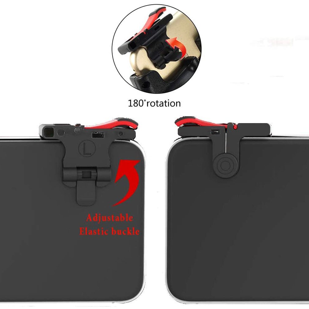 💥Nút bắn Pubg 💥Nút cơ PUBG D9 Bộ 2 Nút Bấm Điều Khiển Chơi Game PUBG Trên Điện Thoại / có thể chơi PUBG, Free Fire, game bắn súng trên điện thoại Android AP / gamepad D9