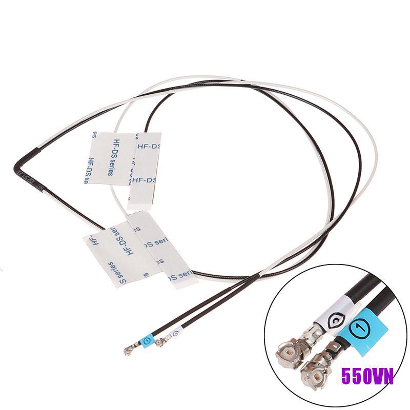 1 Cặp Ăng Ten Bắt Sóng Wifi Không Dây Pci-E Ipx Ipex U.Fl 3g