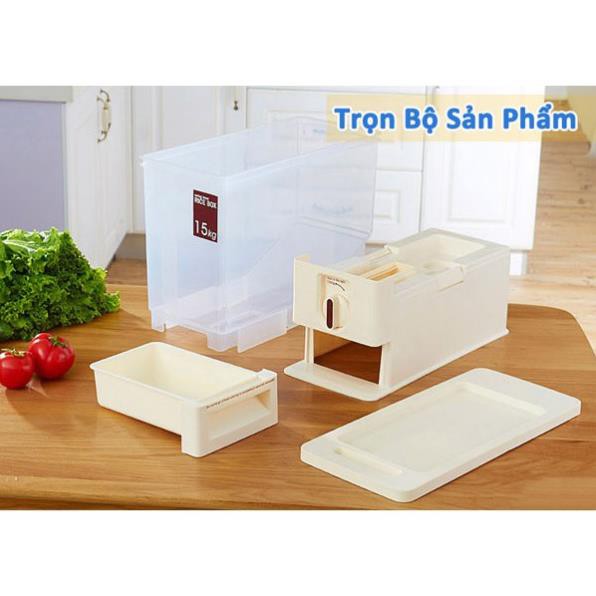 Thùng đựng gạo thông minh Tashuan TS3626A 15kg