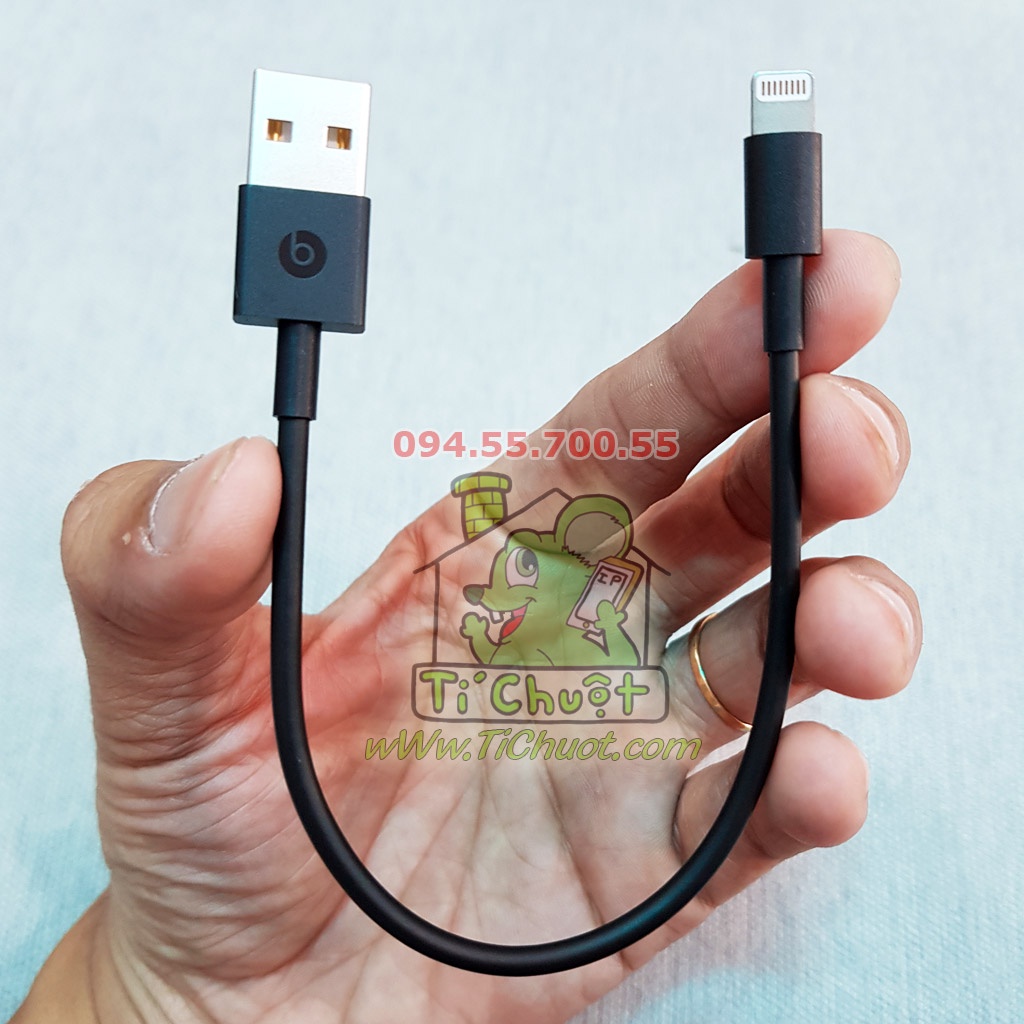 [Chính Hãng có M.F.i] Cáp USB Light.ning B_E_A_T.S ngắn 20cm Sạc Nhanh Siêu Bền