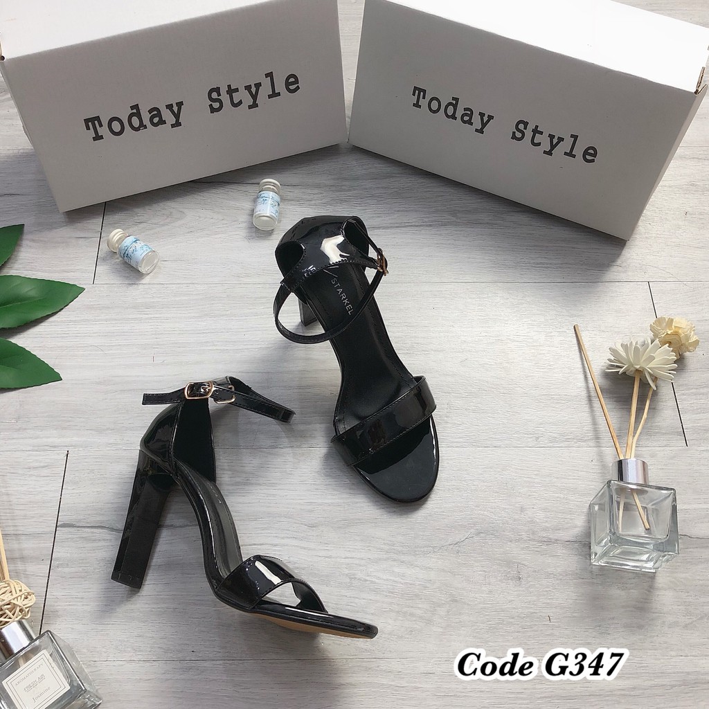 Sandal cao gót 9p Today Style da bóng mềm G347