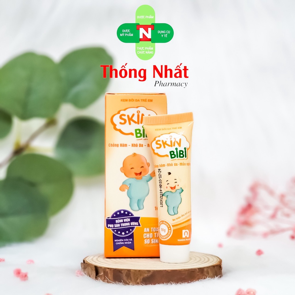 Kem bôi da giảm mẫn ngứa cho bé Nam Hà Skin Bibi tuýp 10g