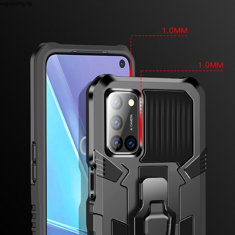 ốp điện thoại Chống Sốc Có Giá Đỡ Cho Realme C17 C15 C11 A92 A52 Realme 6 6i Realme C3 Realme 5 Oppo A15S A74 A54 A94 A53 2020 A32 | BigBuy360 - bigbuy360.vn