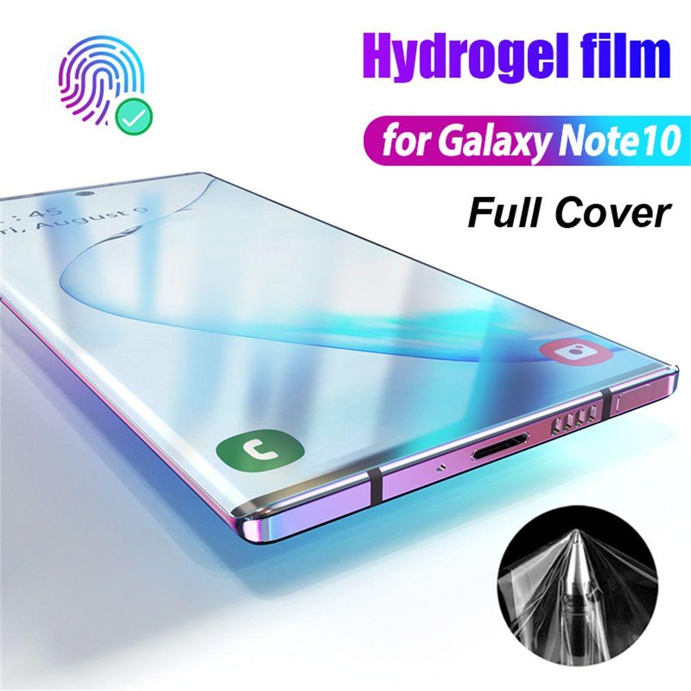Miếng Dán Màn Hình Bằng TPU Mềm Siêu Mỏng HD Cho Samsung Galaxy Note 10 / 10 + Plus