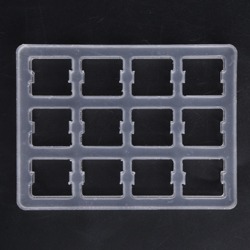 Đế Acrylic Kiểm Tra Công Tắc Cherry MX 12 / 16 / 25