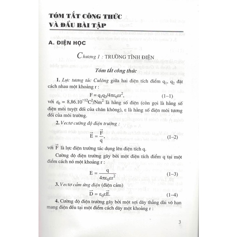 Sách - Bài Tập Vật Lí Đại Cương Tập 2: Điện - Dao Động - Sóng
