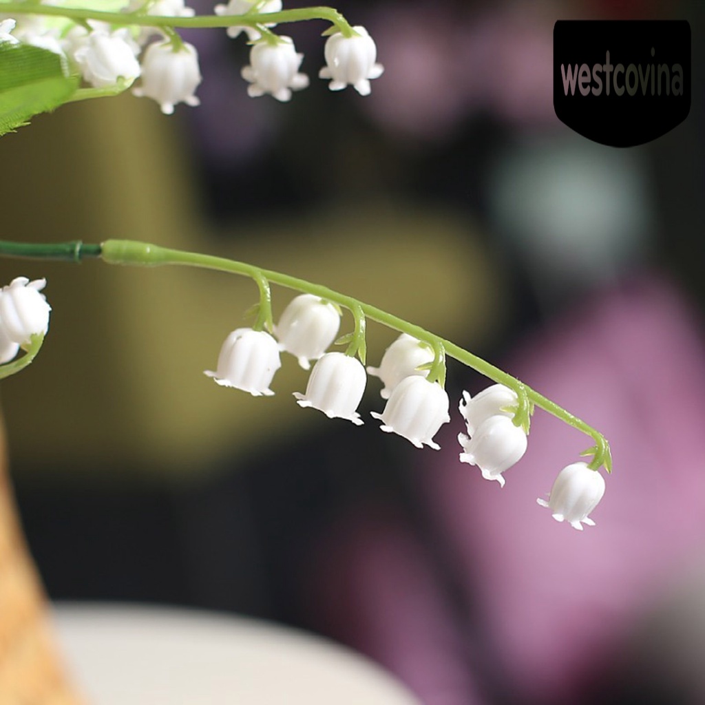 [Hot]☀ Hoa Lily Giả Sống Động Như Thật Trang Trí Nhà Cửa / Tiệc Cưới