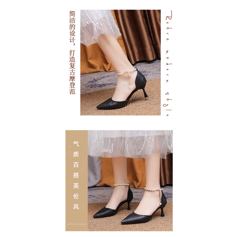 Sandal Cao Gót Thiết Kế Mới Thời Trang Mùa Xuân Hè 2022 Dành Cho Nữ