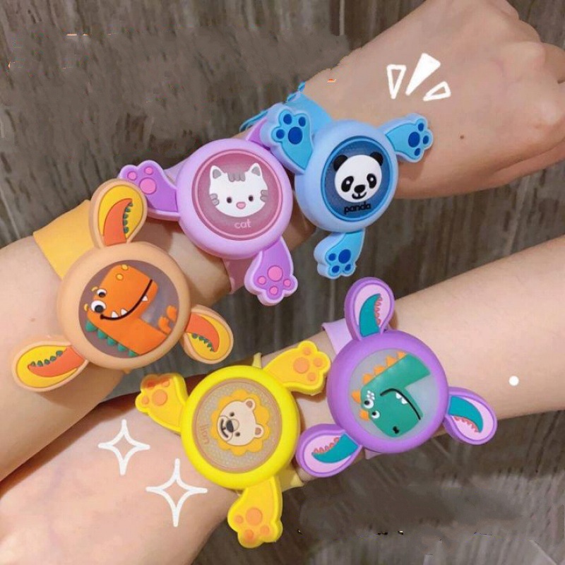 Đồ chơi đồng hồ tinh chất dầu chàm chống muỗi , đồng hồ thiết kế ngộ nghĩnh bảo vệ con toàn diện