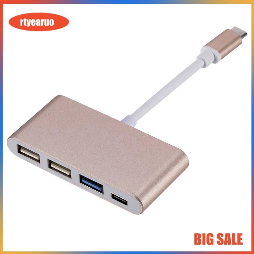 Bộ Chuyển Đổi 4 Trong 1 Từ Usb 3.1 Type-C Sang Usb Hub Type-C