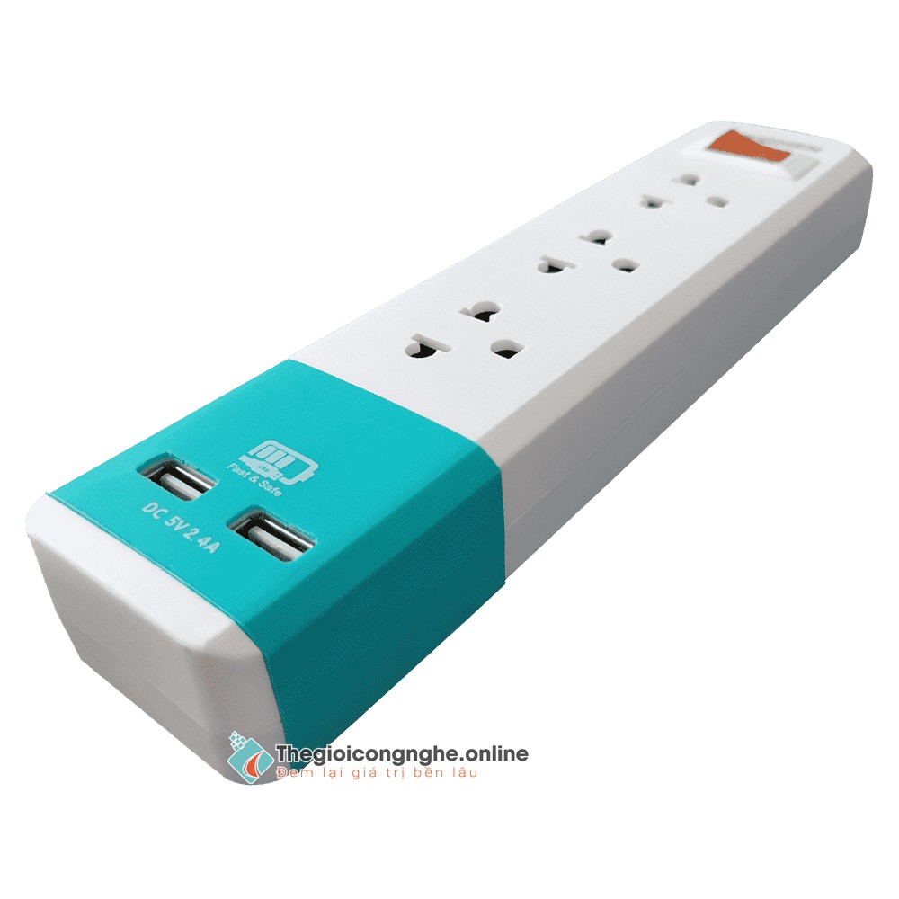 [HÀNG CHÍNH HÃNG] Ổ cắm điện 02 USB CAO CẤP - UCOMEN Chuẩn ÚC