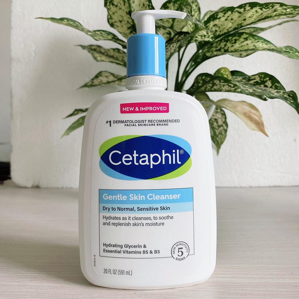 Sữa rửa mặt Cetaphil Gentle Skin Cleanser (125ml) - Hỗ trợ cân bằng pH, làm dịu nhẹ cho da
