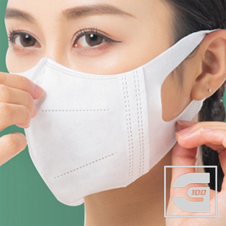 Túi 10 khẩu trang 3D mask dành cho trẻ em KidClean