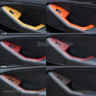 Miếng Dán vinyl Họa Tiết Vân Gỗ Trang Trí Nội Thất Xe Hơi