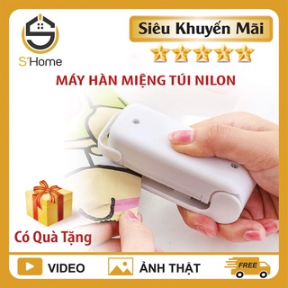 Máy Hàn Túi ❤️S'Home❤️ Máy Hàn Miệng Túi Nilon Cầm Tay Đa Năng, Tiện Lợi - SH35
