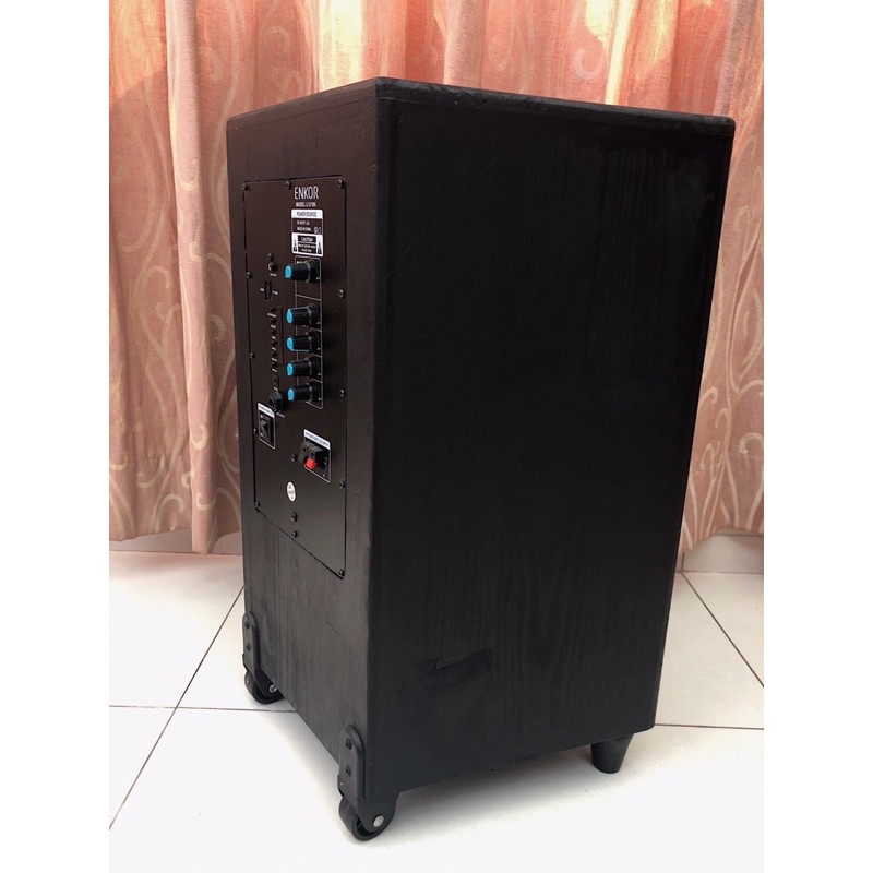 Loa kéo karaoke MẠCH “zin” ENKOR L1218K (HÀNG SECOND HAND)