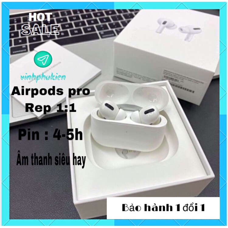 Tai Nghe Bluetooth Cao Cấp Phiên Bản Pro Định Vị, Đổi Tên, Sạc Không Dây, Dùng Cho IOS và Andro. vinhphukiendienthoai