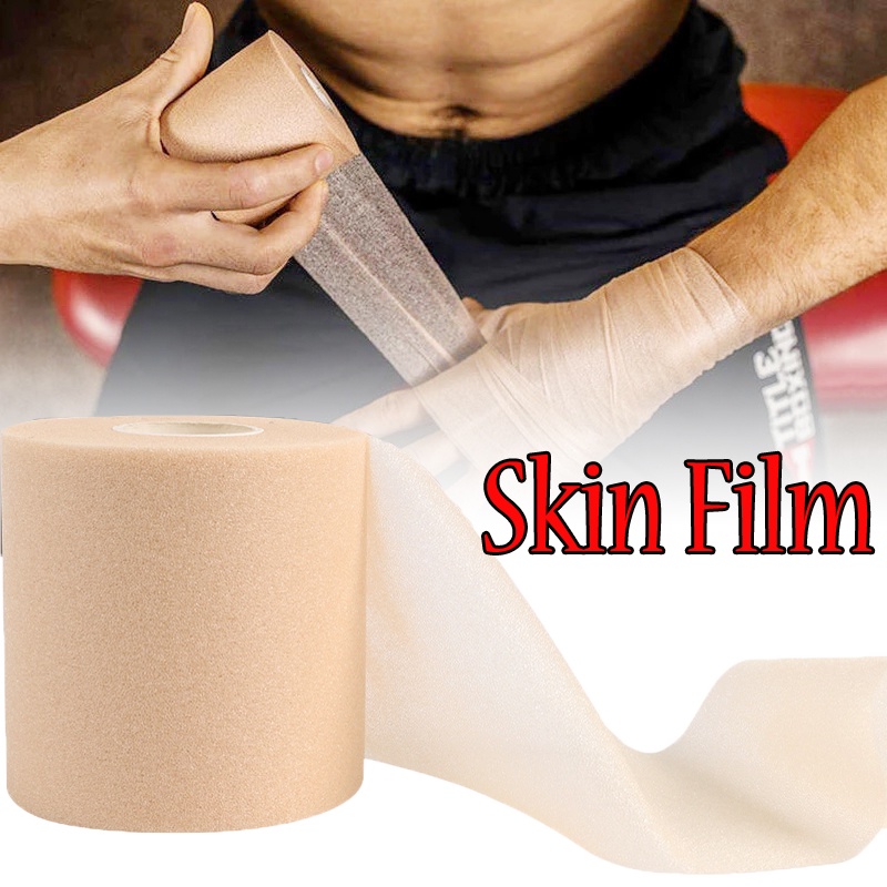 1 Cuộn Băng Quấn Dưới Đầu Gối/Khuỷu Tay Bằng Xốp Cotton PU Tự Dính Co Giãn Phong Cách Thể Thao