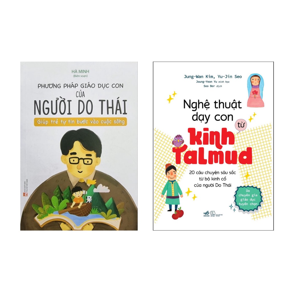 Sách Combo 2q: Phương Pháp Giáo Dục Con Của Người Do Thái + Nghệ thuật dạy con từ kinh Talmud