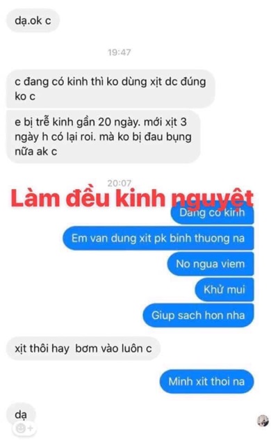 XỊT PHỤ KHOA THẢO DƯỢC TẶNG KÈM HỒNG TI HOẶC MÔI