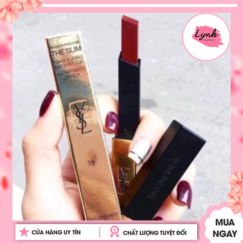 ✅ Son YSL Rouge Pur Couture The Slim. Màu 1.5.9.10.11.12.18.21
