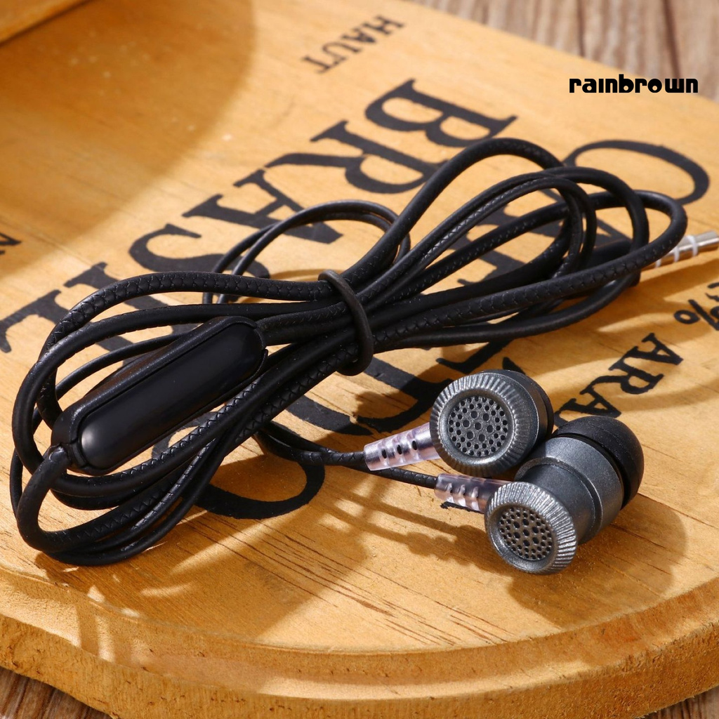 /REJ/ Universal In-ear Wired Stereo Bass Noise Reduction Music Earphone Headphone