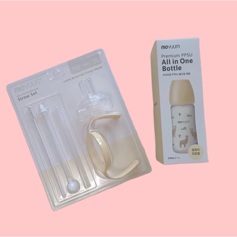 Bình sữa Moyuum Lạc Đà phiên bản mới 2022 - Llama Edition Size size 170ml/ 270ml