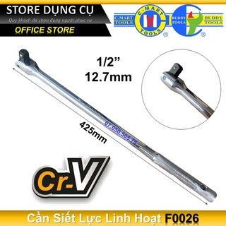 425mm Cần siết lắc léo 1/2 inch C-mart F0026 | Tay vặn - cần vặn chuyển hướng - cần siết lực linh hoạt CMart