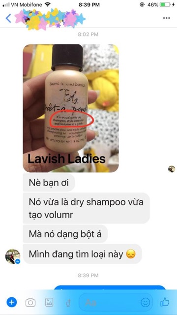 Phấn siêu phồng kết hợp gội khô Bumble and Bumble