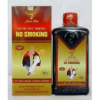 Nước súc miệng bỏ thuốc lá thuốc lào