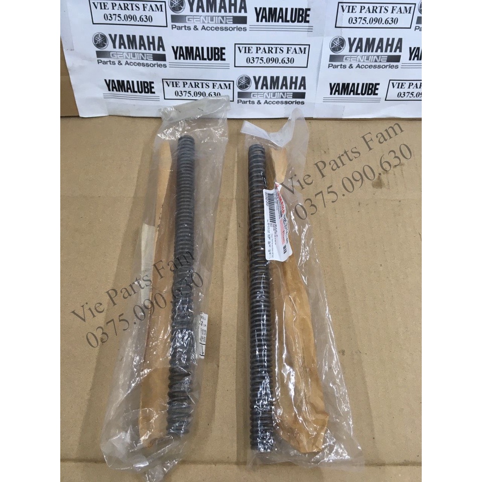 Cặp lò xo phuộc trước gắn cho Exciter 135, Exciter 150, Exciter 155, hàng din Yamaha mới 100%