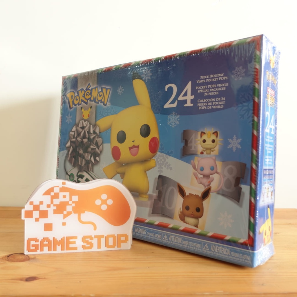 Mô hình Pokemon 5cm Advent Calendar 2021 Funko Pop Nhựa PVC CHÍNH HÃNG MỸ POKFKP04