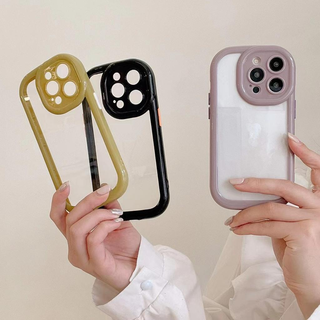 Ốp Điện Thoại Mềm Hình Tròn Đơn Giản Cho iphone 14 pro max 13 Proax 12 pro max 11 pro max xs max 13 romax
