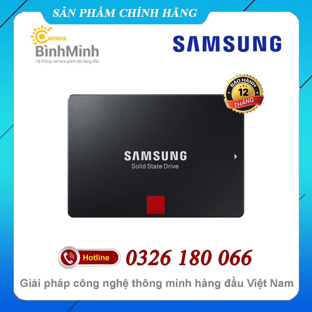 [Mã 255ELSALE giảm 7% đơn 300K] Ổ Cứng SSD 256GB / 512G Samsung 860 Pro 2.5 Inch Sata 3 (MZ-76P256BW / MZ-76P512BW)