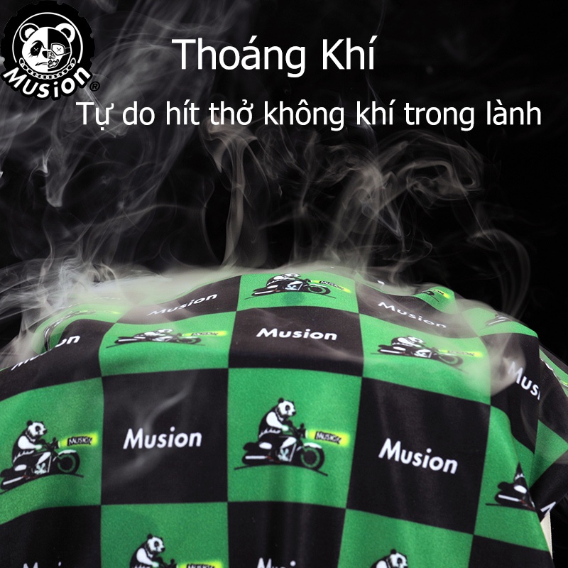 Khăn quàng kiêm khẩu trang Bandana chống tia UV chống bụi tiện dụng cho hoạt động thể thao ngoài trời