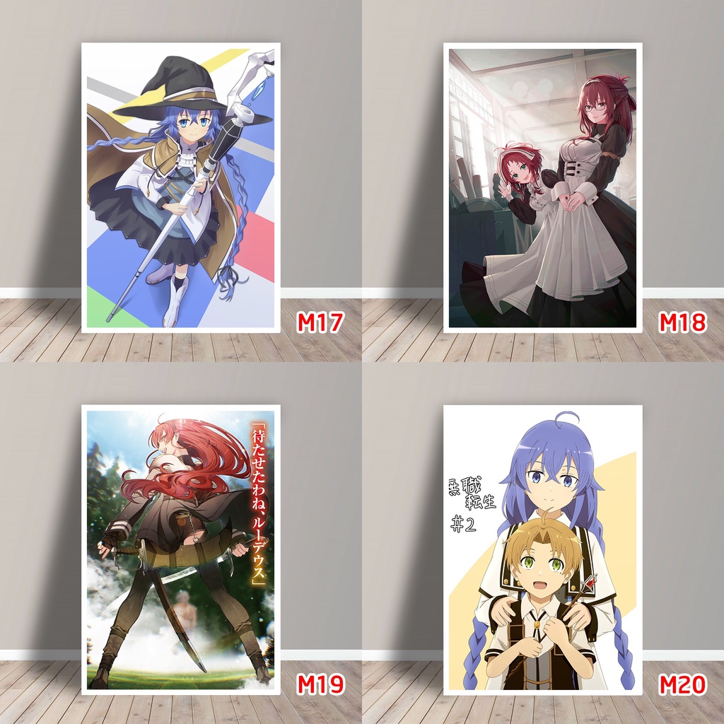 Tấm Postcard Cao Cấp Anime Mushoku Tensei