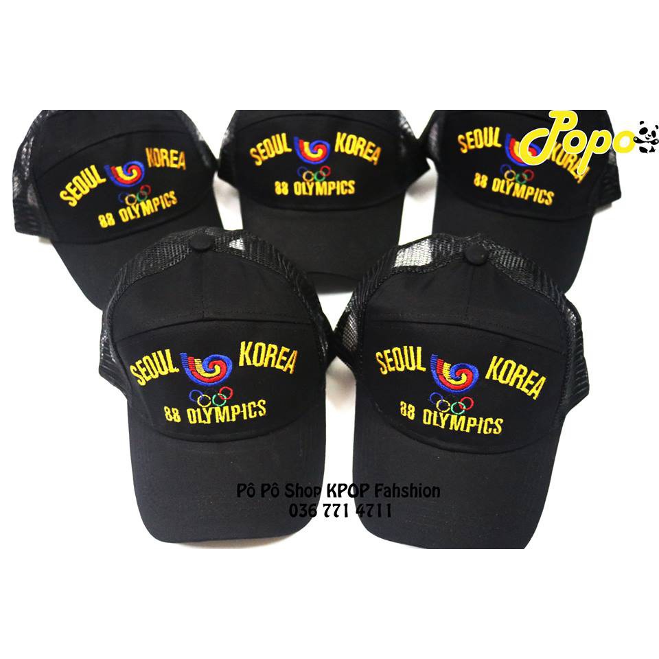 [Tổng hợp 3 mẫu] Mũ Seoul Olympic 88 GD