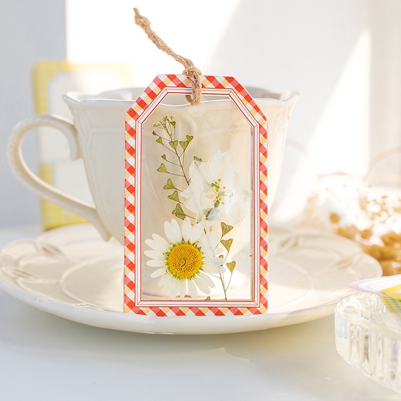 Giấy note ghi chú 50 tờ dạng khung kẻ caro nhiều màu sắc trang trí bullet journal