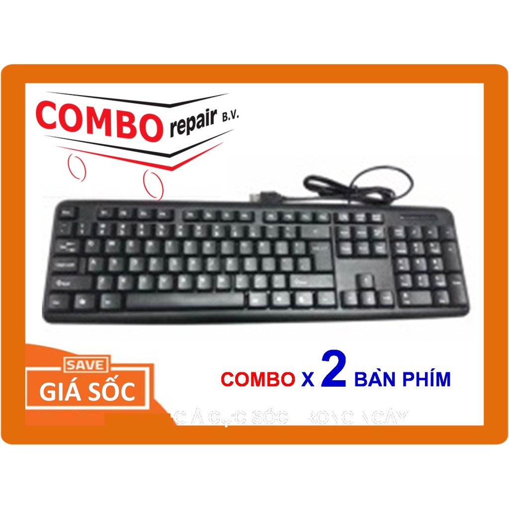 COMBO 2 bàn phím máy tính siêu bền ( Mua COMBO giá rẻ hơn)