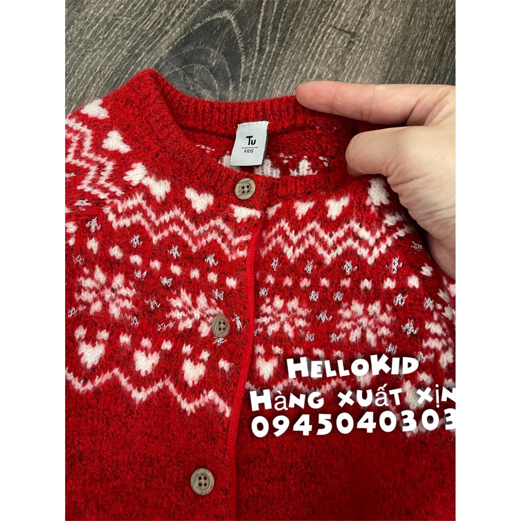[Mã 2611THTRANG100K hoàn 10% xu đơn 99K] Áo và váy len đỏ NOEL UK