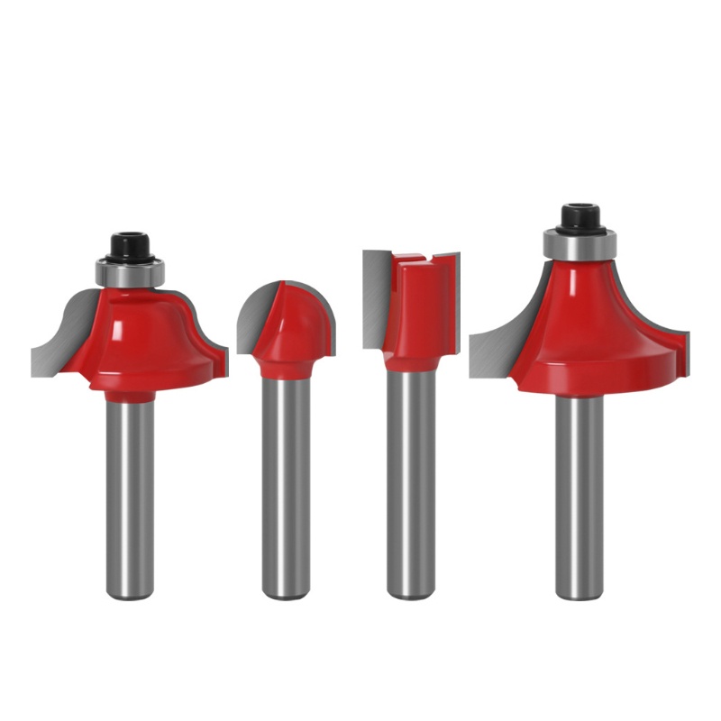 Bộ 15 Mũi Phay Router 1 / 4 Inch Dùng Cho Cắt Gỗ