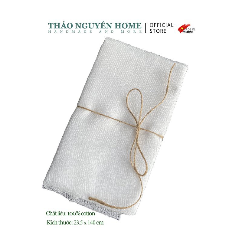 Tấm khăn vải lọc phô mai cream cheese Thảo Nguyên Home