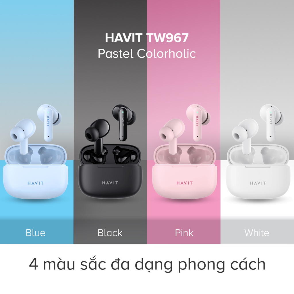 [Special] Bộ Sưu Tập Tai Nghe True Wireless DEFUNC TRUE BASIC, TW959, TW 967 GenZ Colorholic - Chính Hãng BH 12 Tháng