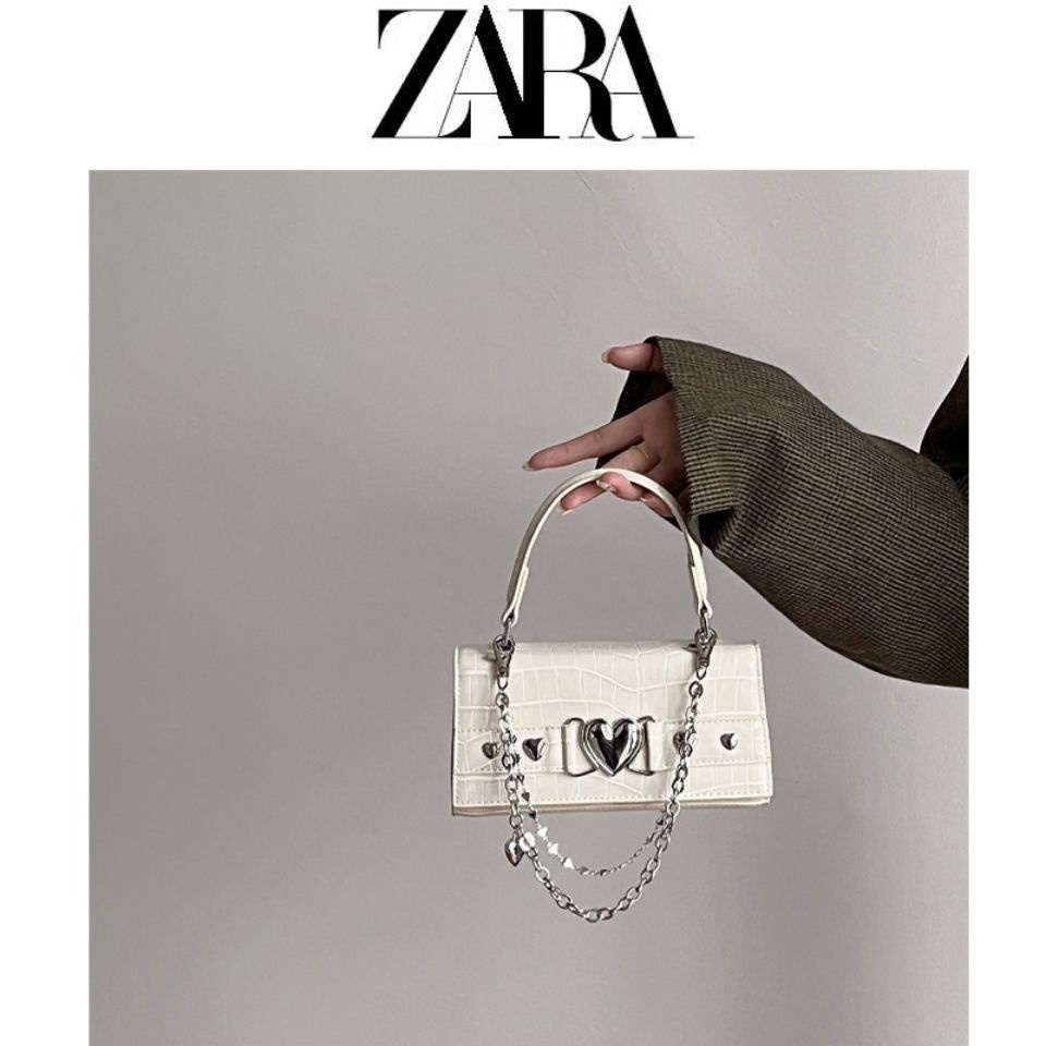 Zara Túi Xách Đeo Vai Hình Vuông Cỡ Nhỏ Thiết Kế Độc Đáo Thời Trang 2022 Cho Nữ