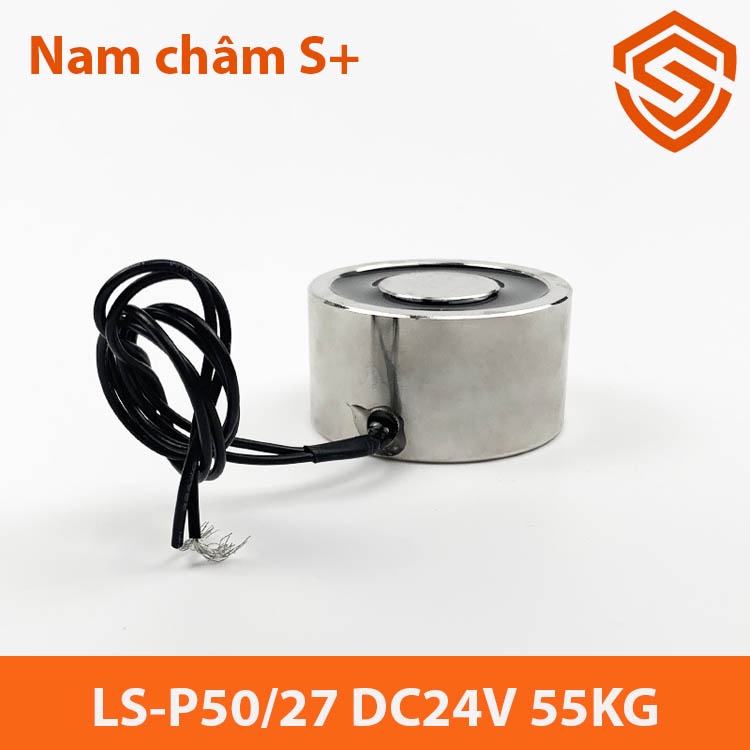 Nam châm điện 24V LS-P50/27 55KG