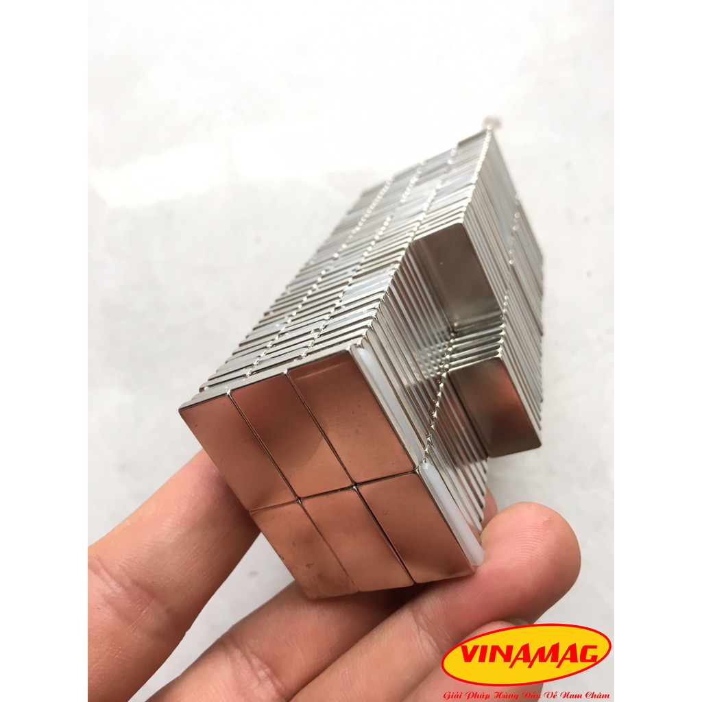 Nam Châm Đất Hiếm 20x10x2mm Siêu Từ Tính