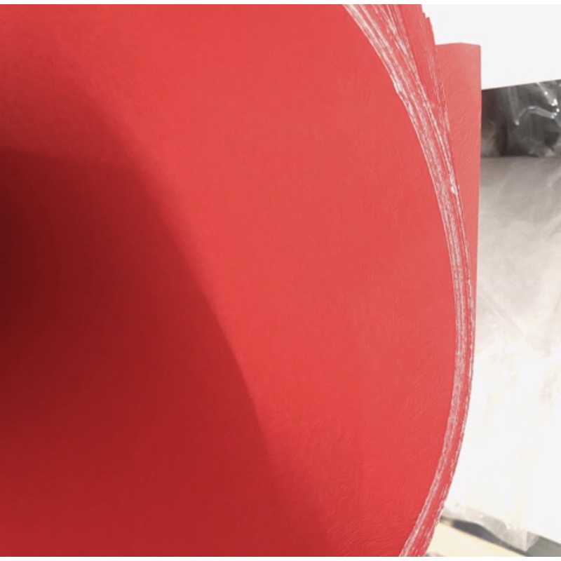 Giấy điều đỏ gấp quạt, (3 tờ) giấy bìa đỏ mỹ thuật cỡ A0(90x120cm)