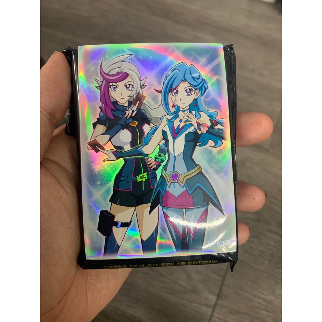Combo Bọc bài chính hãng Yugioh Size - Ghost girl và Blue Angel bịch 70 cái - Sleeve