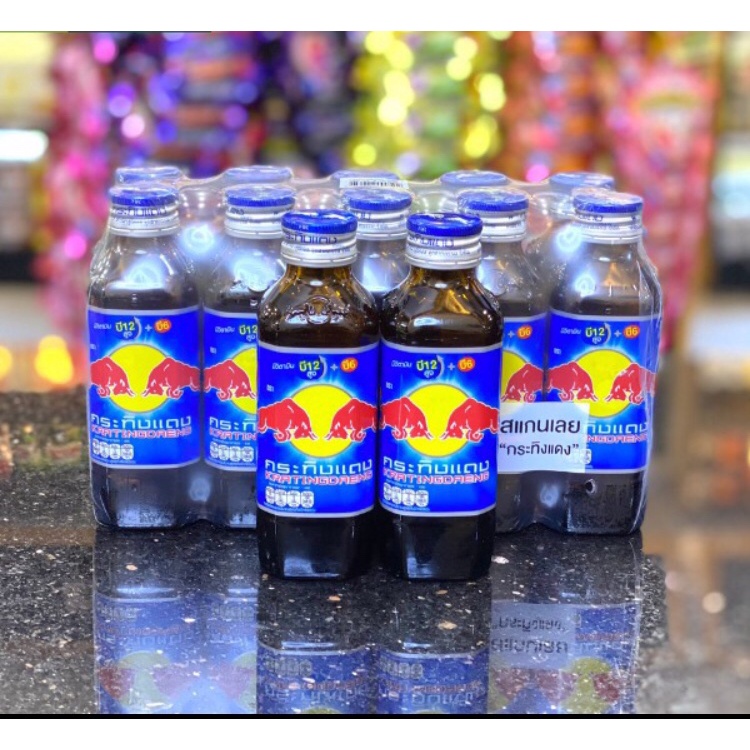 Nước Tăng Lực Bò Húc RedBull Thái 150ml Bổ sung B12 và Kẽm Năng Lượng Ngày Dài (Hàng Chuẩn Thái Không Có Tiếng Việt)