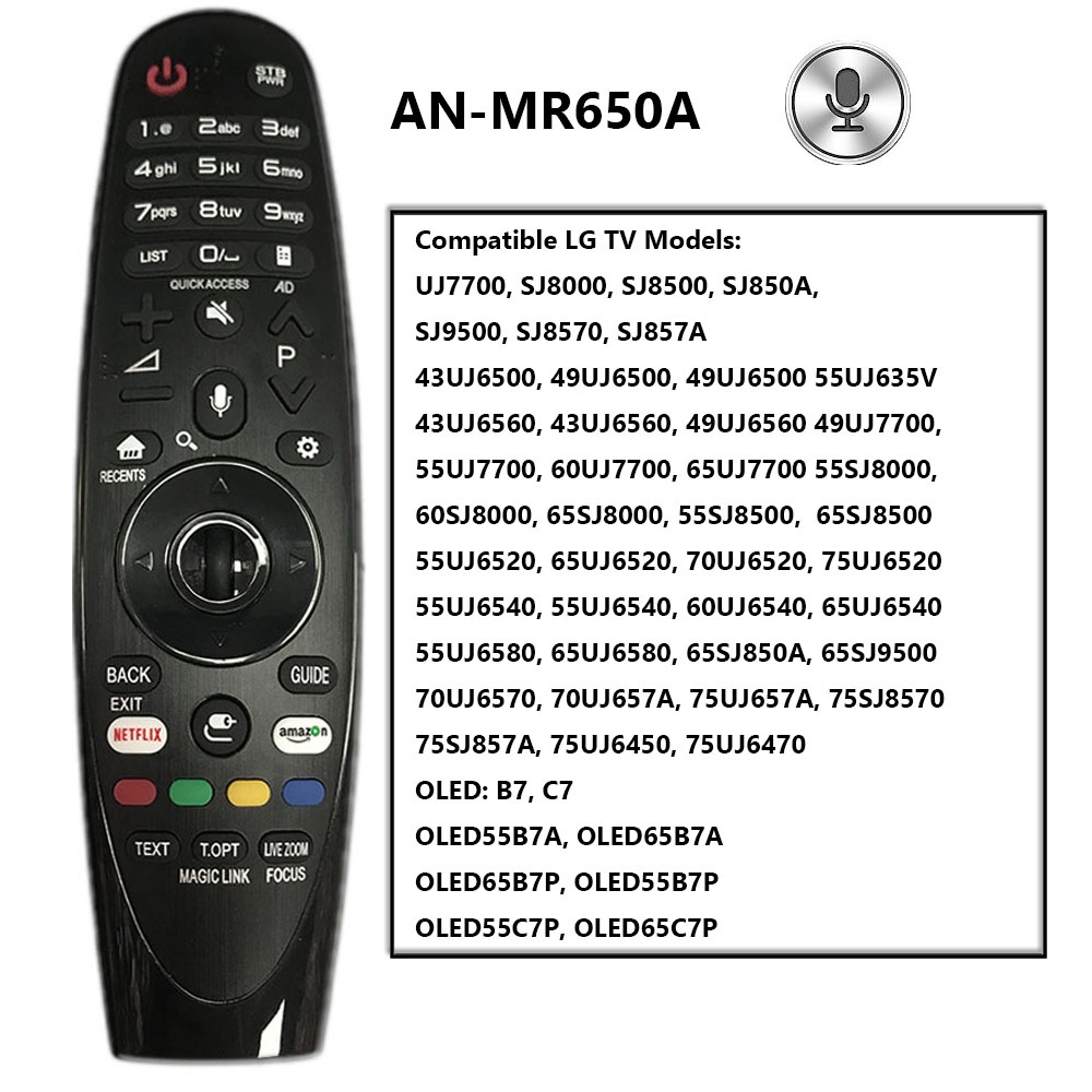 Điều Khiển Từ Xa AN-MR600 AN-MR650A AN-MR18BA AN-MR19BA Cho LG Magic TV 43UJ6500 43UK6300 UN8500 UM7600 UM7400 UM7000PLC